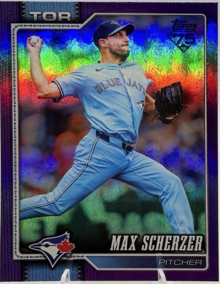 Max Scherzer [Purple Rainbow Foil] #569