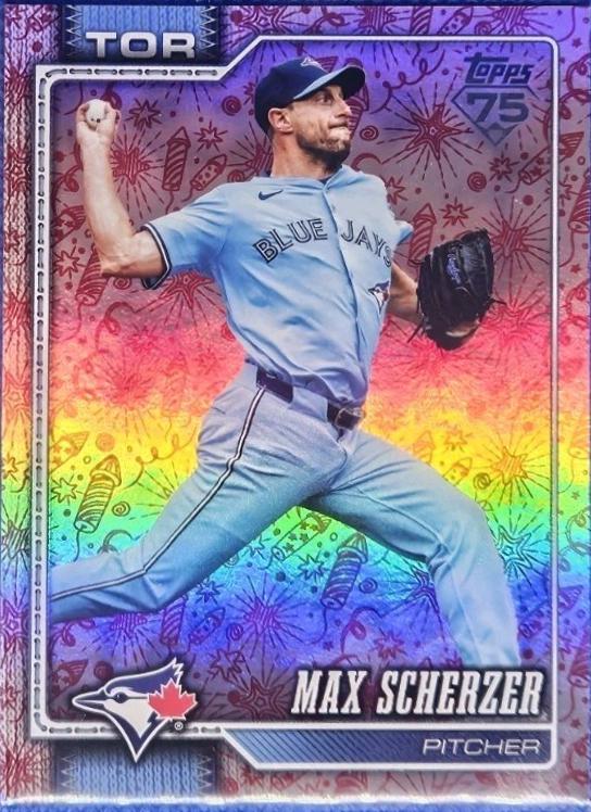 Max Scherzer [Sandglitter Red] #569