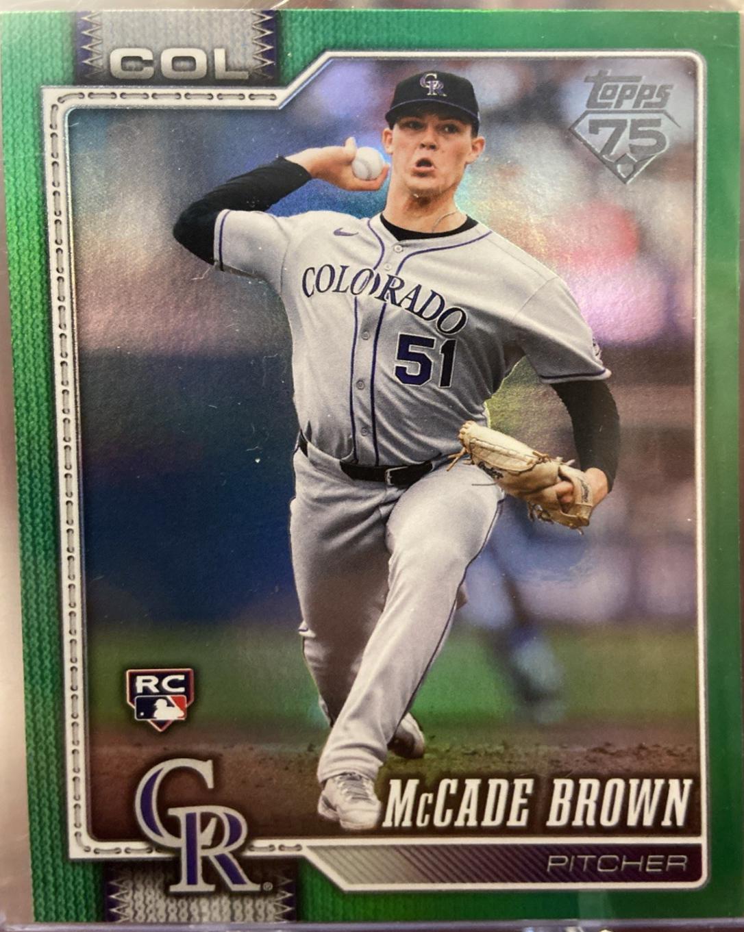 McCade Brown [Green Diamante Foil] #595