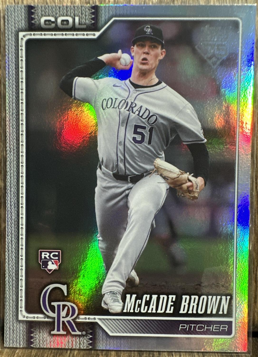 McCade Brown [Rainbow Foil] #595