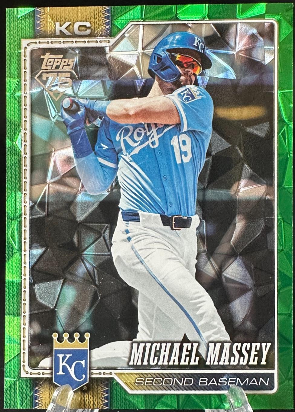 Michael Massey [Green Diamante Foil] #445
