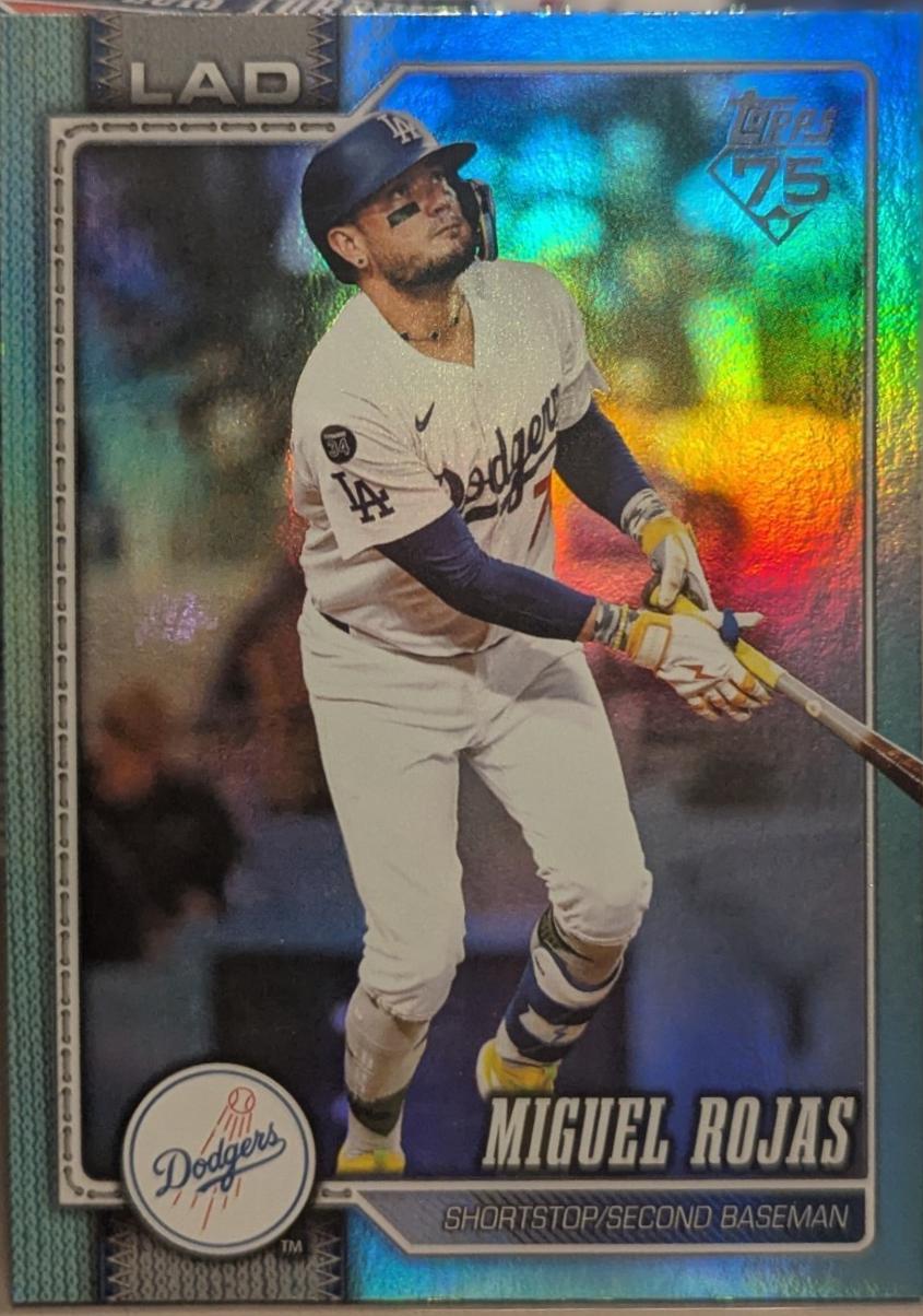 Miguel Rojas [Aqua Rainbow Foil] #502