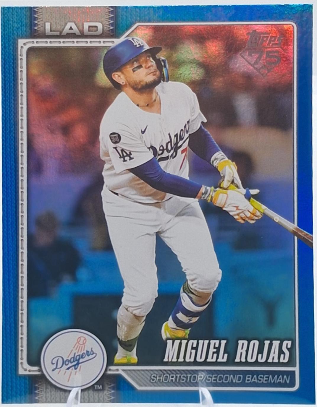 Miguel Rojas [Blue Rainbow Foil] #502