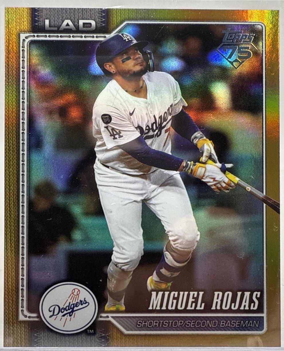 Miguel Rojas [Gold Diamante Foil] #502
