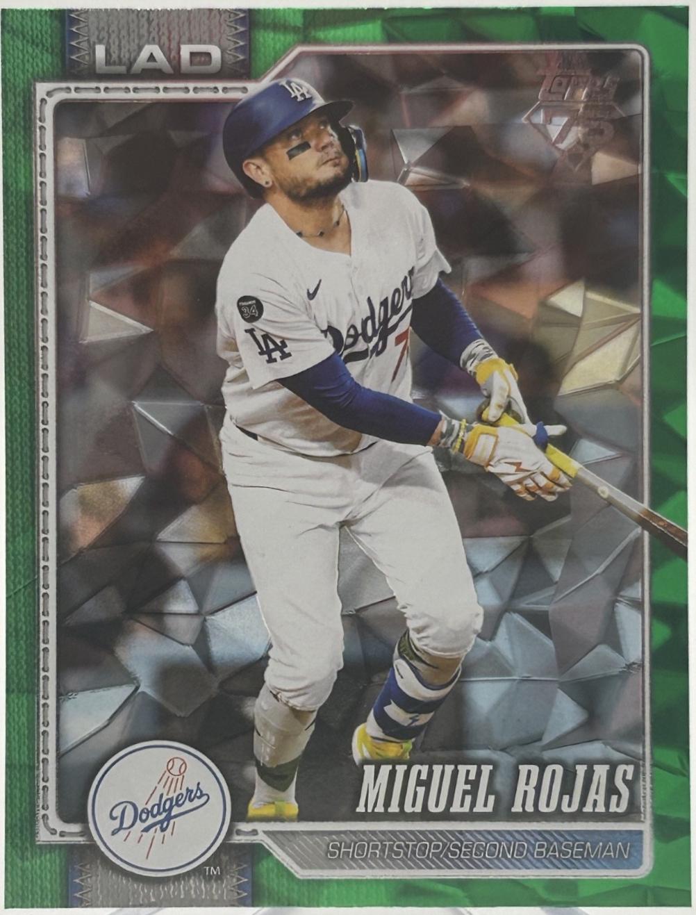 Miguel Rojas [Green Diamante Foil] #502