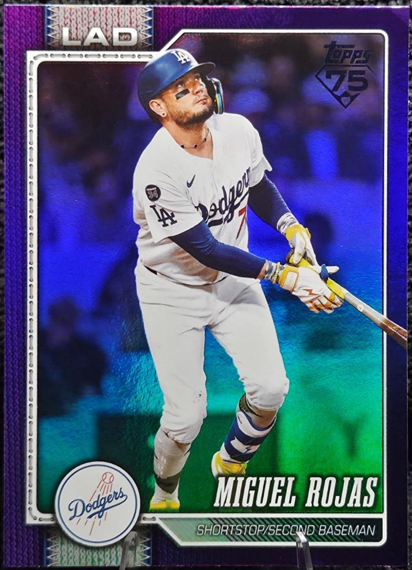 Miguel Rojas [Purple Rainbow Foil] #502