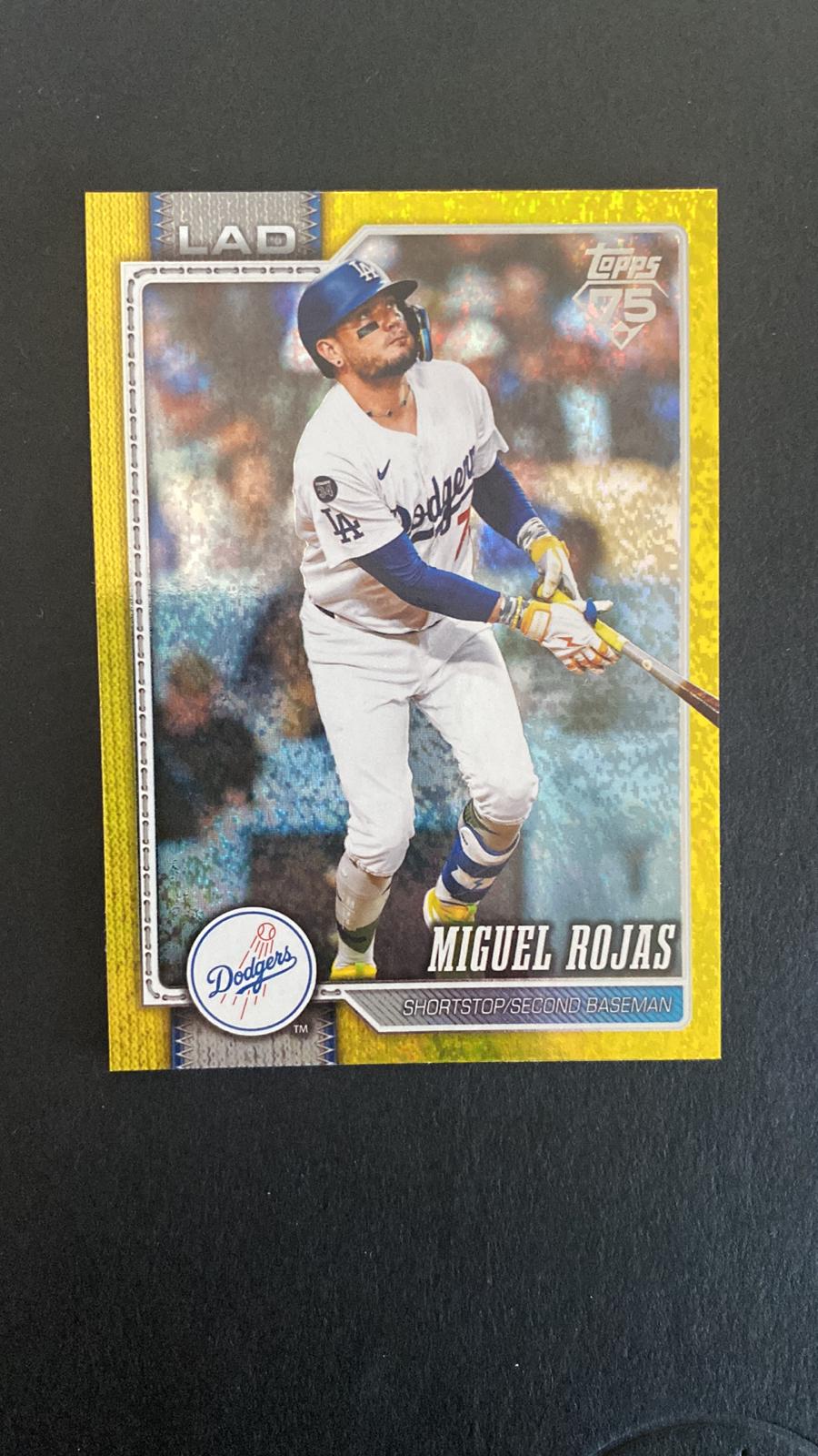 Miguel Rojas [Yellow Rainbow Foil] #502