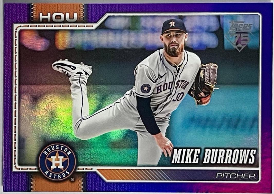 Mike Burrows [Holo Foil Purple] #413