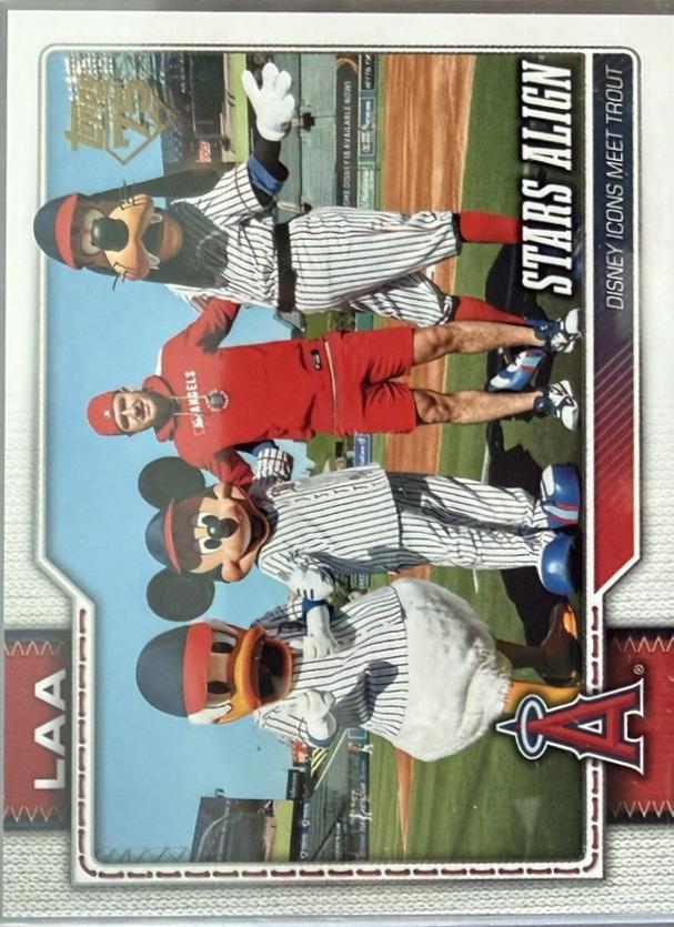 Mike Trout [Golden Mirror Variation] #517