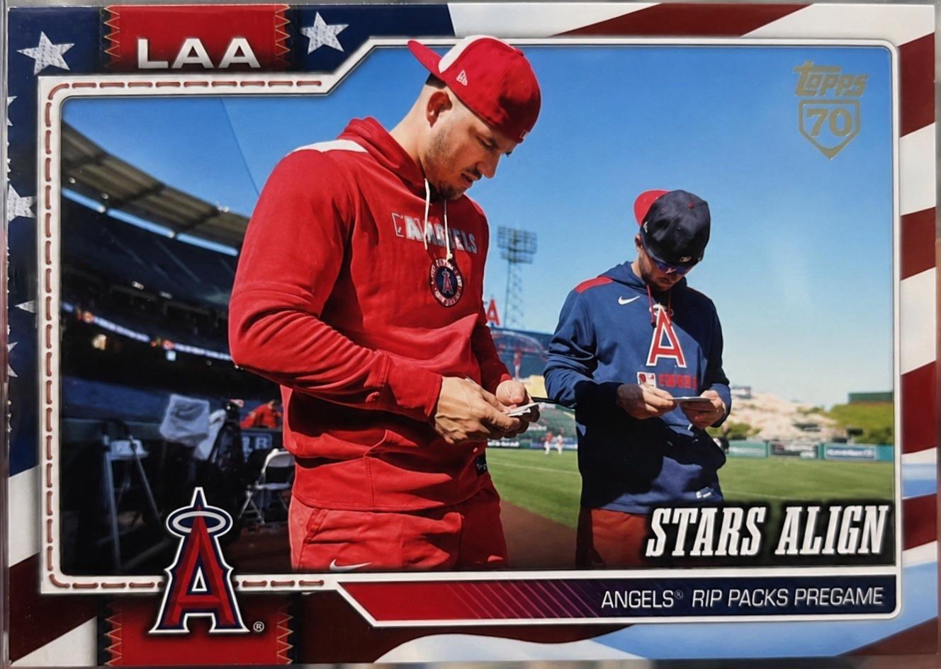 Mike Trout [Independence Day] #517
