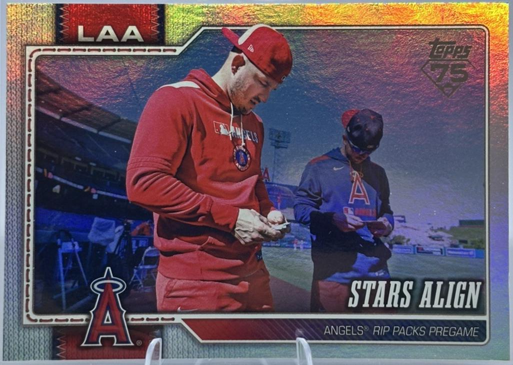 Mike Trout [Rainbow Foil] #517