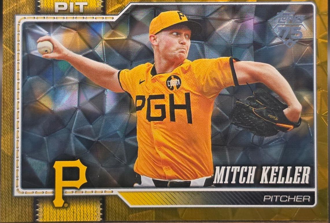 Mitch Keller [Gold Diamante Foil] #436