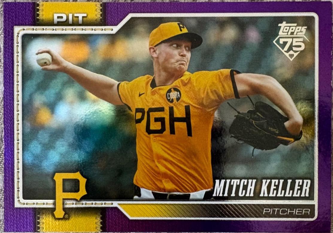 Mitch Keller [Purple Rainbow Foil] #436
