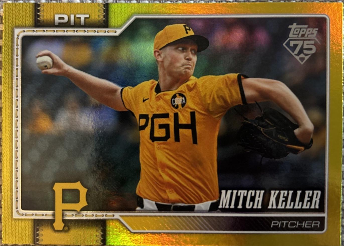 Mitch Keller [Yellow Rainbow Foil] #436