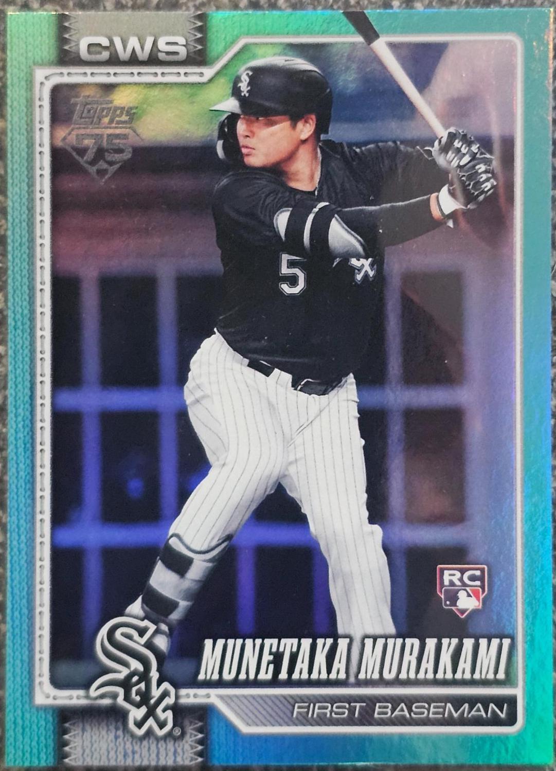Munetaka Murakami [Aqua Rainbow Foil] #503