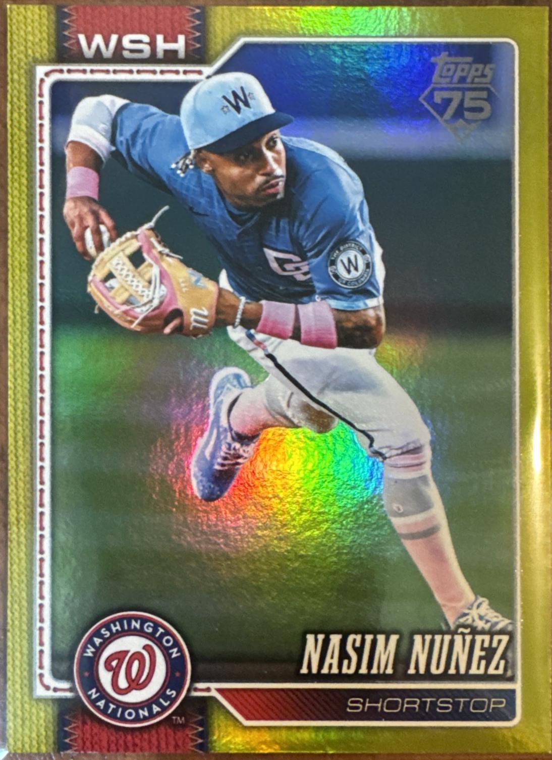 Nasim Nunez [Yellow Rainbow Foil] #645