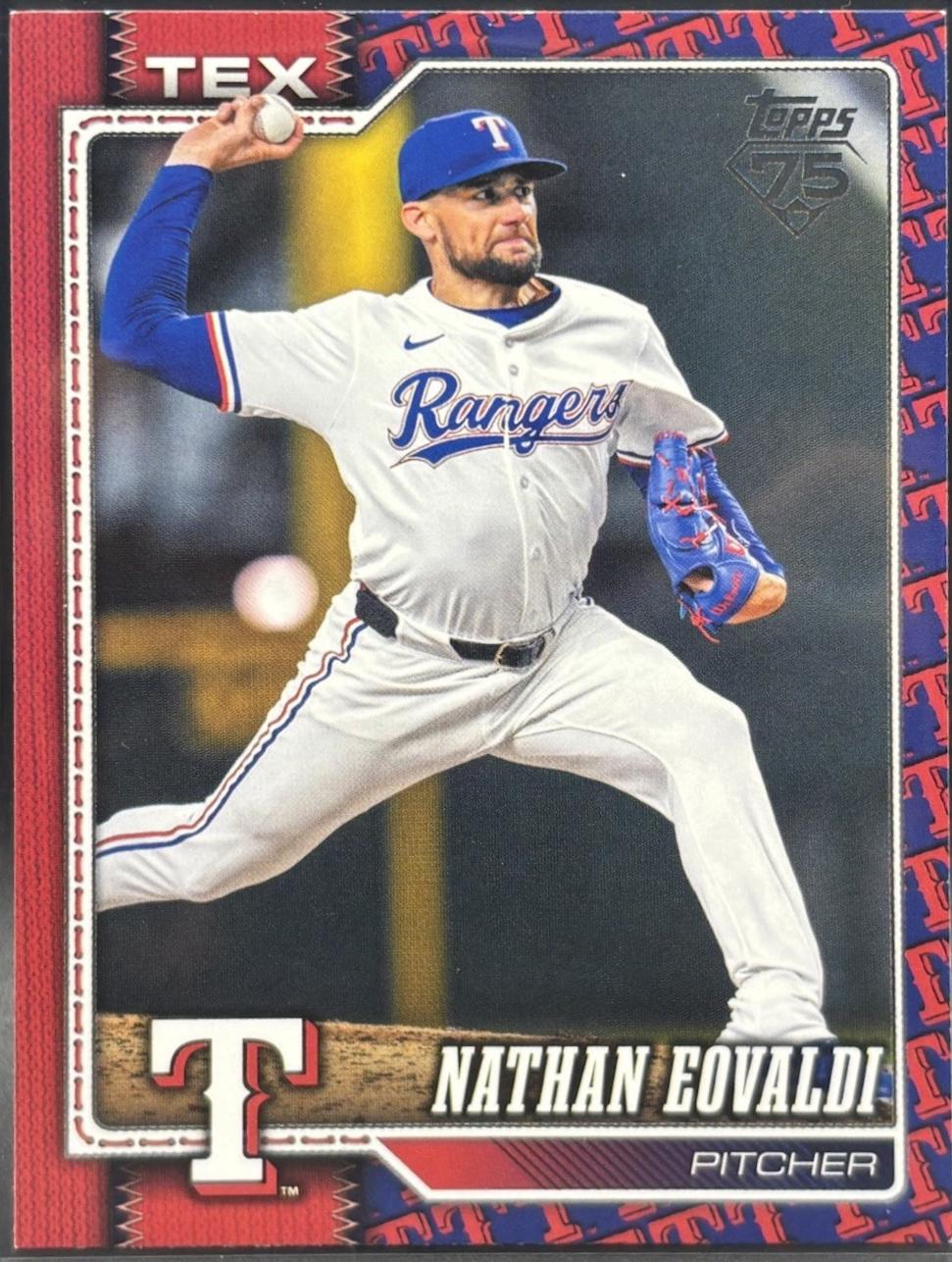 Nathan Eovaldi [75 Years of Topps] #355