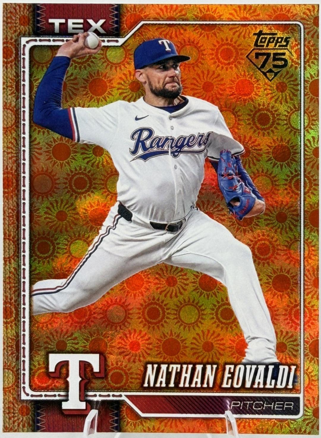 Nathan Eovaldi [Holo Foil Orange] #355