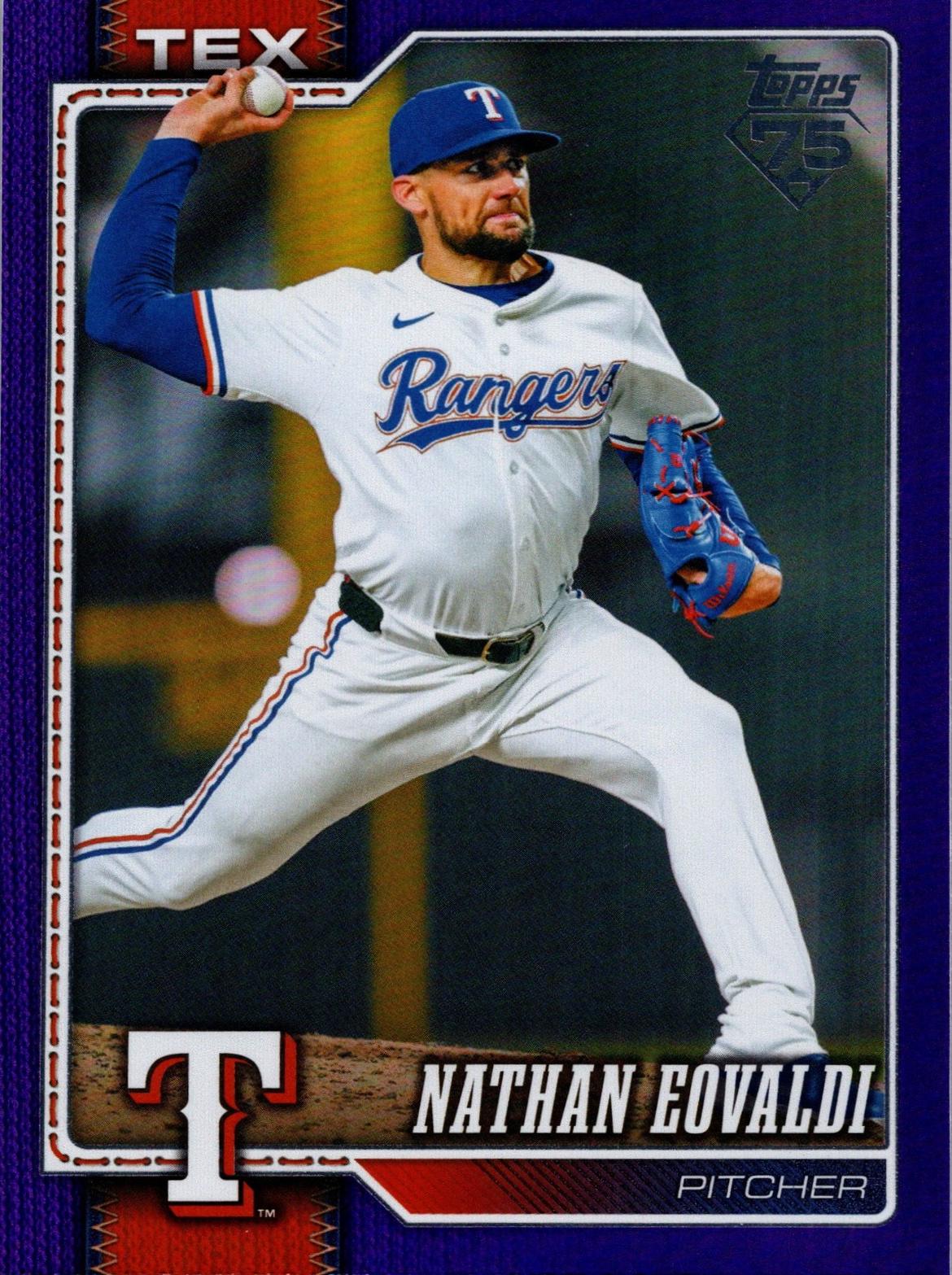 Nathan Eovaldi [Purple Rainbow Foil] #355