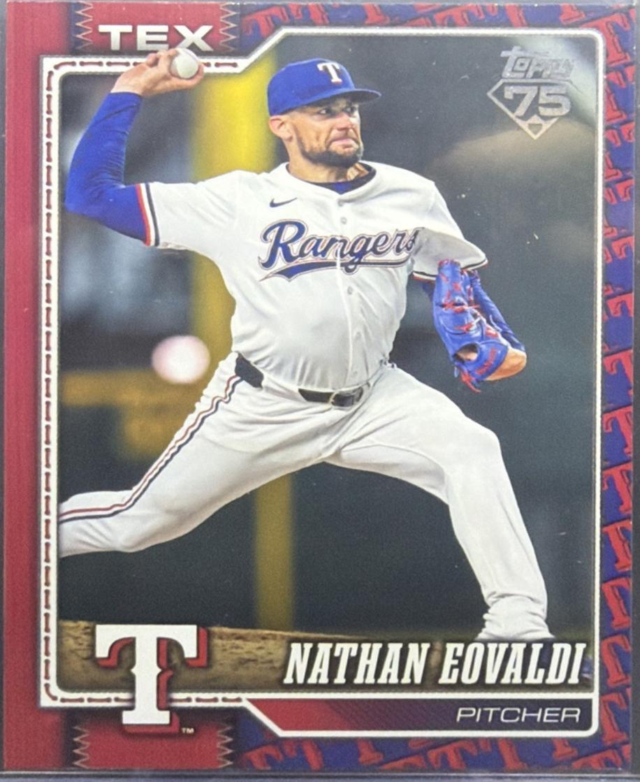 Nathan Eovaldi [Team Color Border Variation] #355
