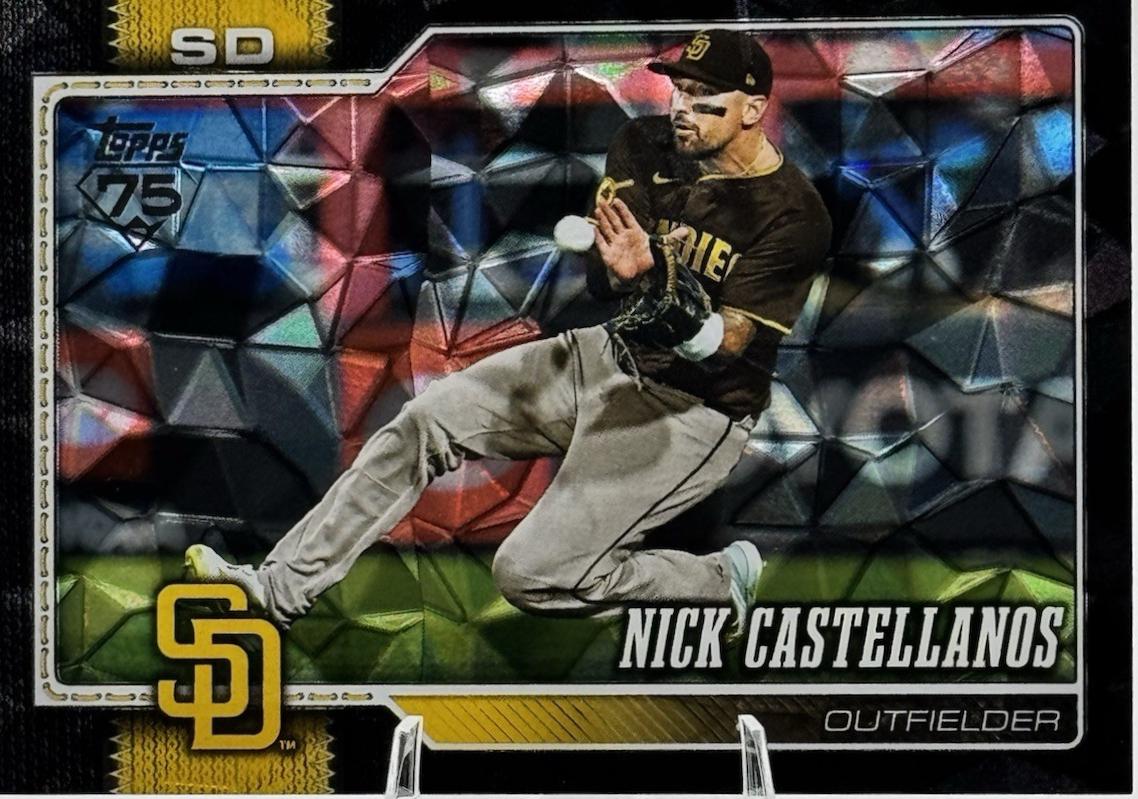 Nick Castellanos [Black Diamante Foil] #437