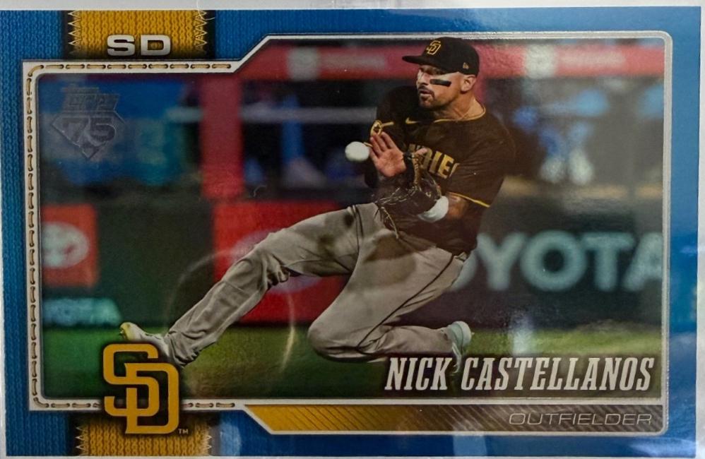 Nick Castellanos [Holo Foil Blue] #437