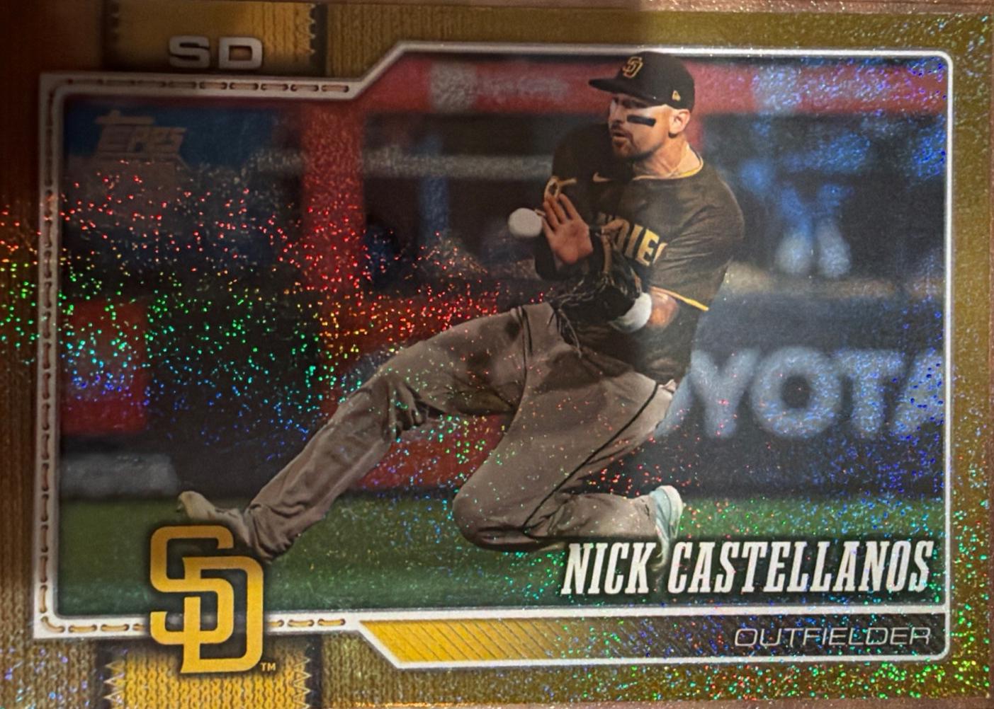 Nick Castellanos [Sandglitter Gold] #437