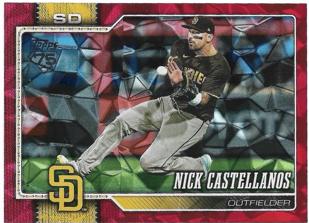 Nick Castellanos [Sandglitter Red] #437