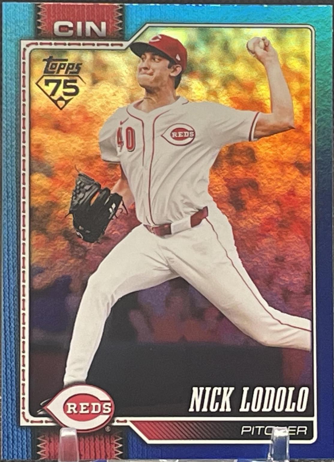Nick Lodolo [Holo Foil Blue] #643