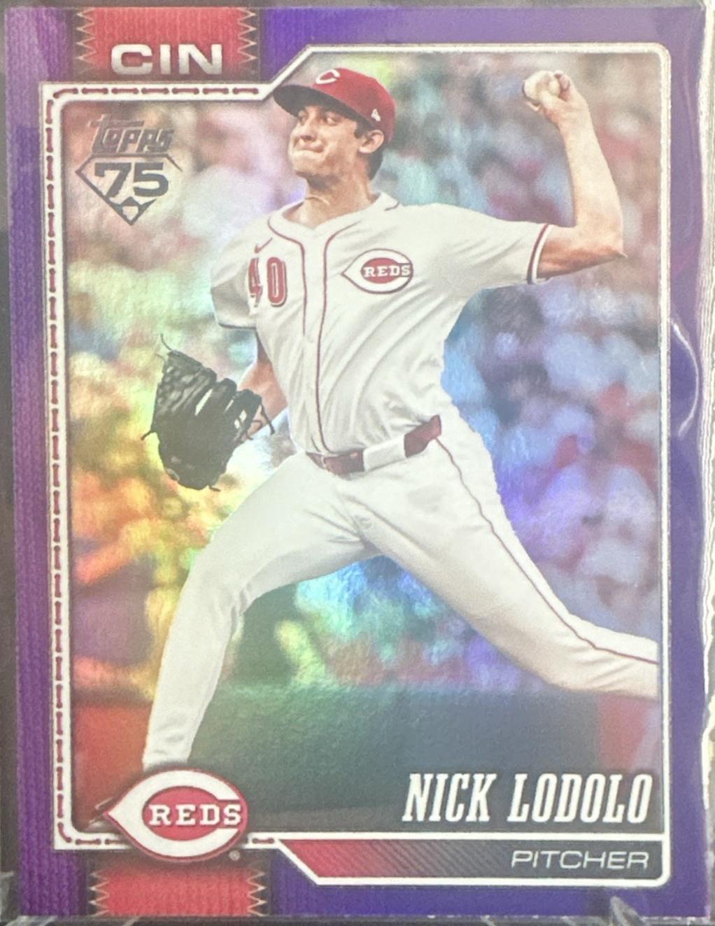 Nick Lodolo [Holo Foil Purple] #643