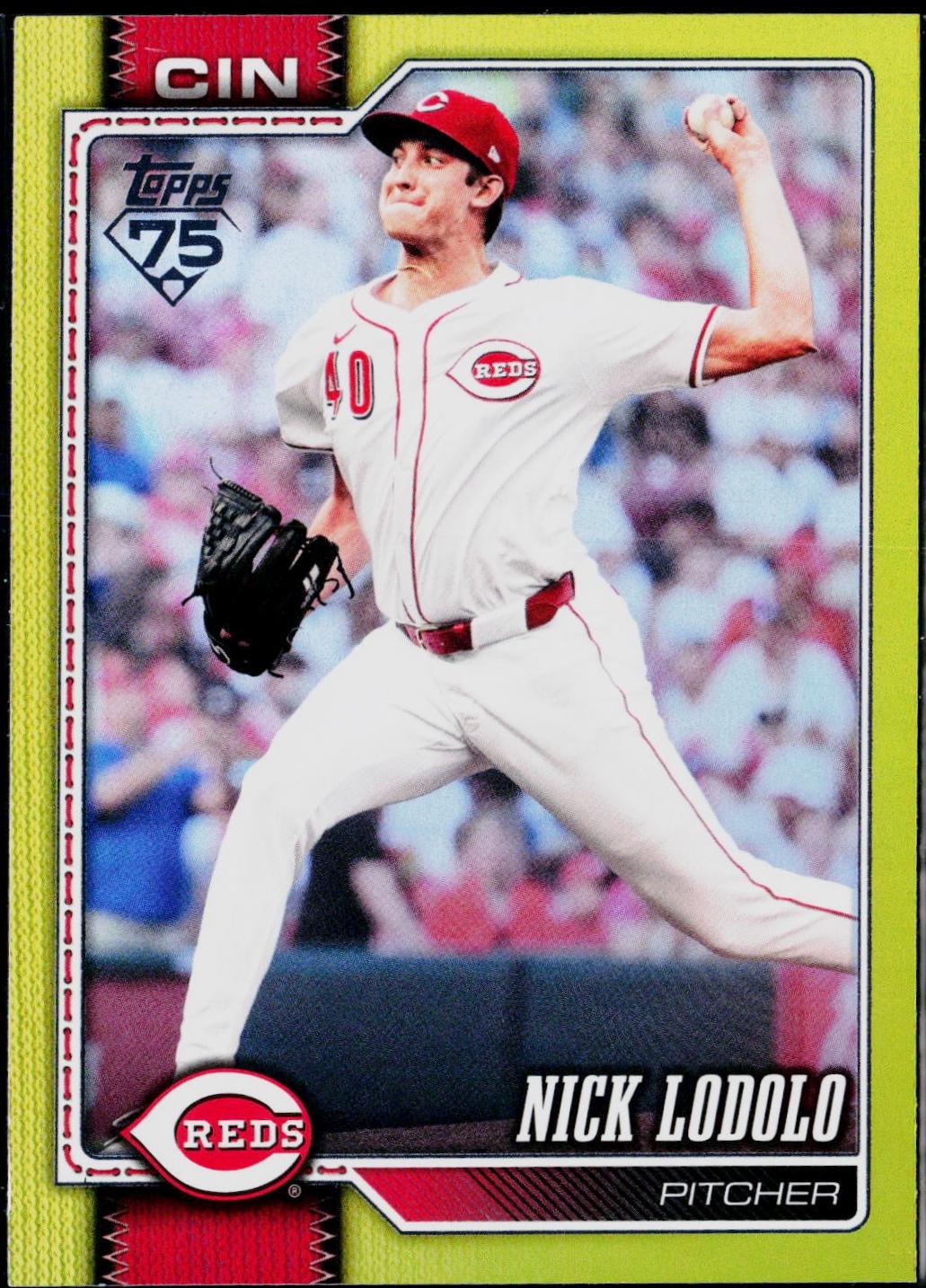 Nick Lodolo [Yellow Rainbow Foil] #643