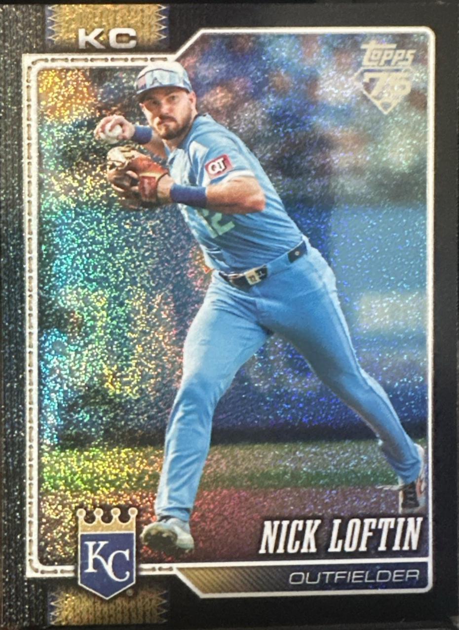 Nick Loftin [Black Diamante Foil] #452