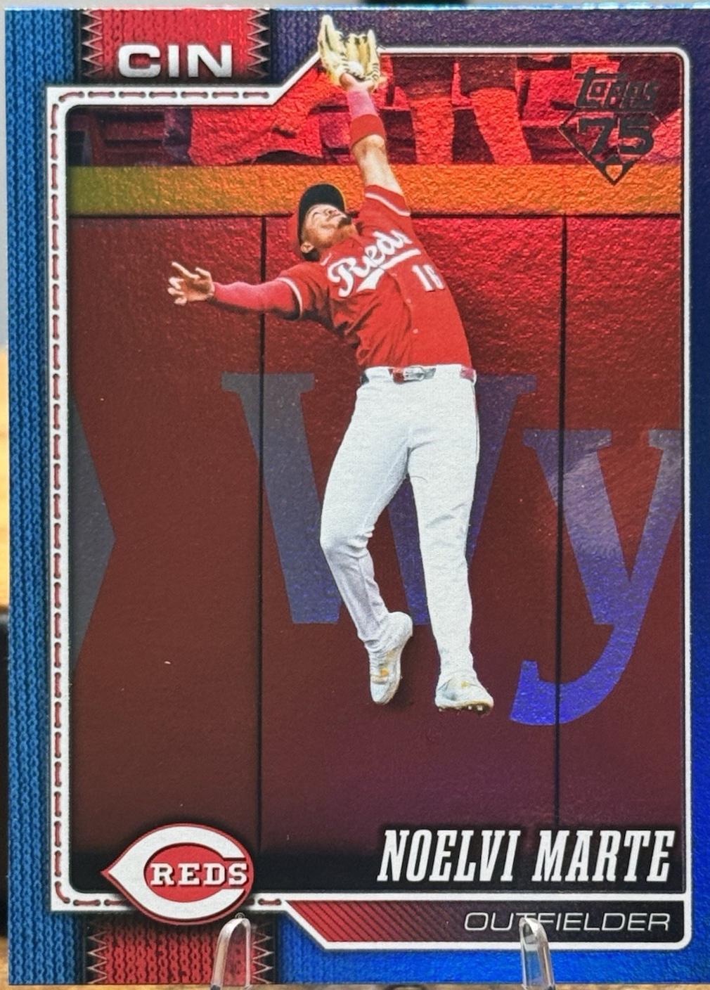 Noelvi Marte [Blue Rainbow Foil] #687