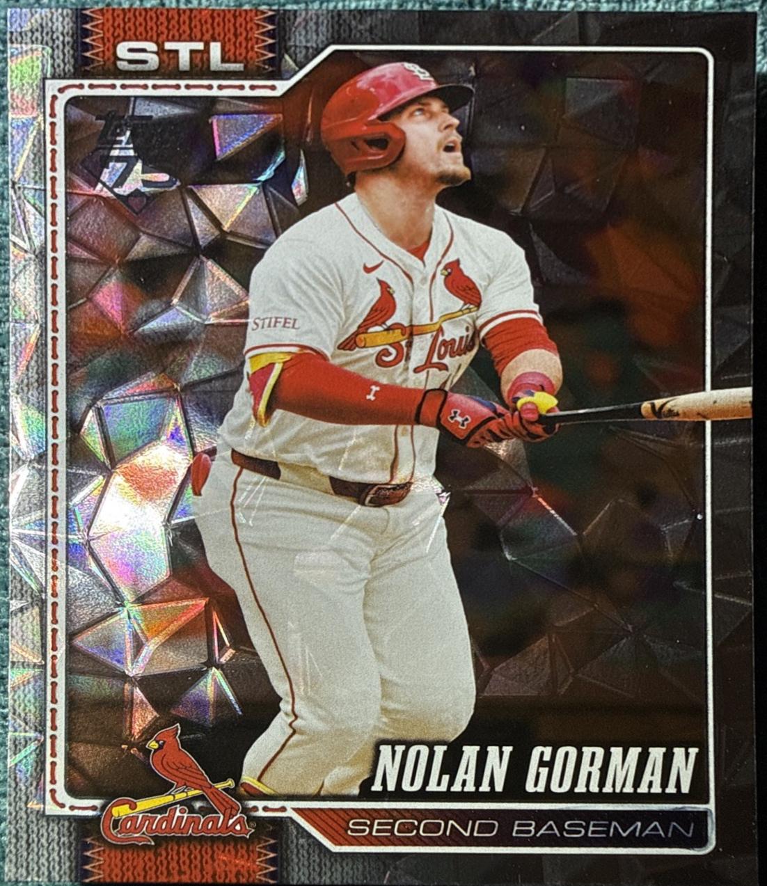 Nolan Gorman [Diamante Foil] #587