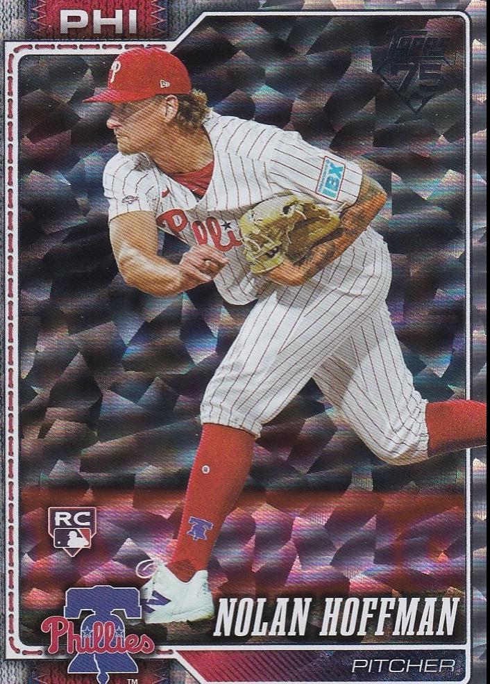 Nolan Hoffman [Silver Crackle Foil] #666