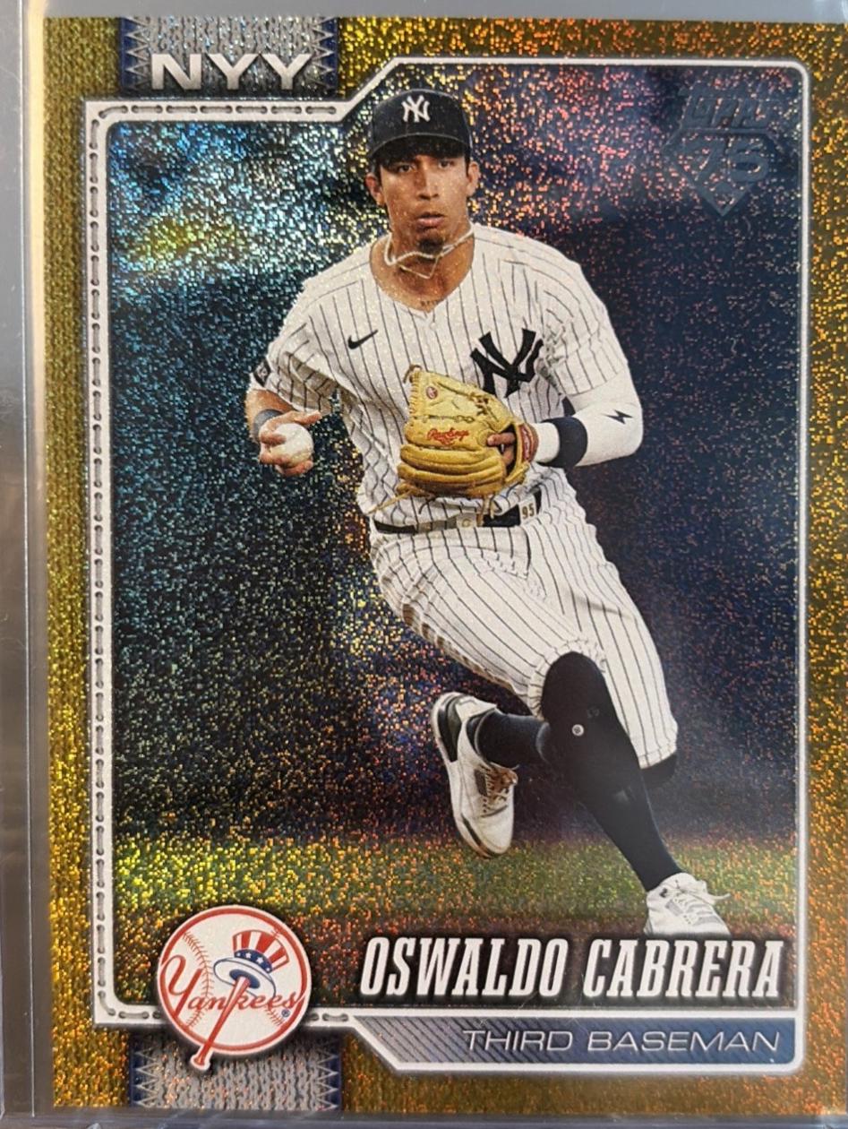 Oswaldo Cabrera [Gold Diamante Foil] #490