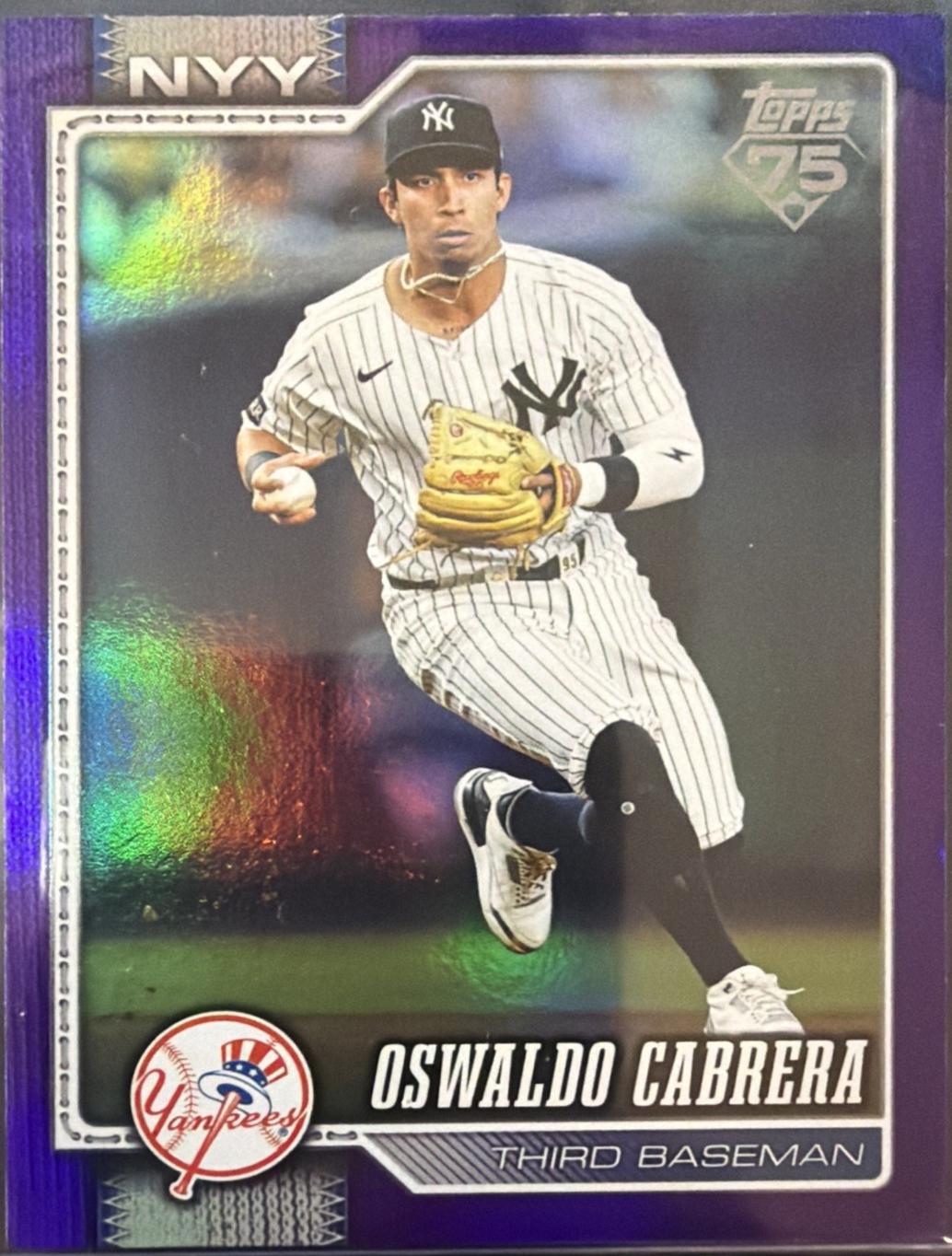 Oswaldo Cabrera [Holo Foil Purple] #490