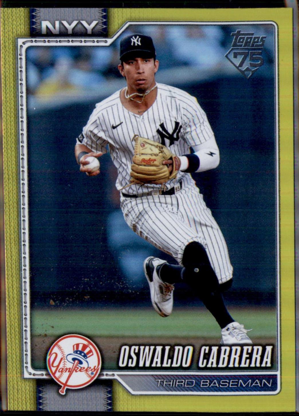 Oswaldo Cabrera [Holo Foil Yellow] #490