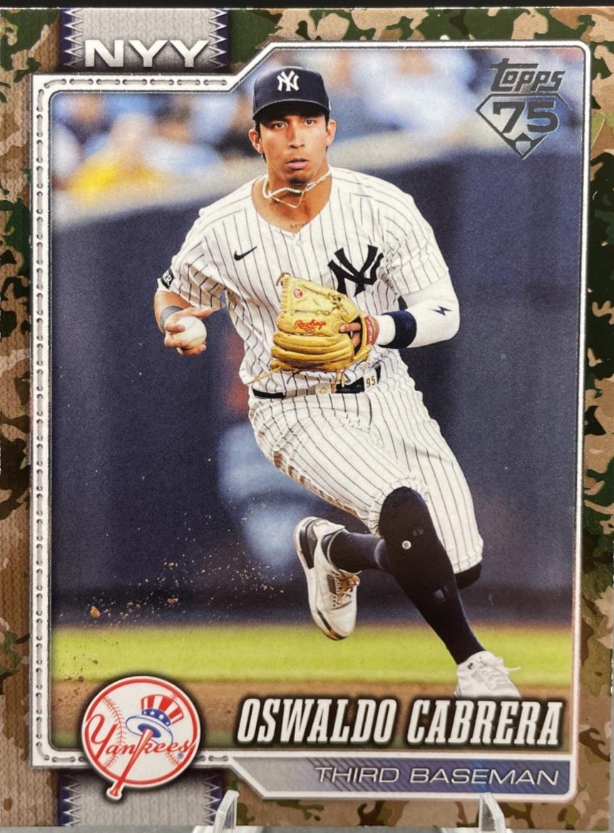 Oswaldo Cabrera [Memorial Day Camo] #490