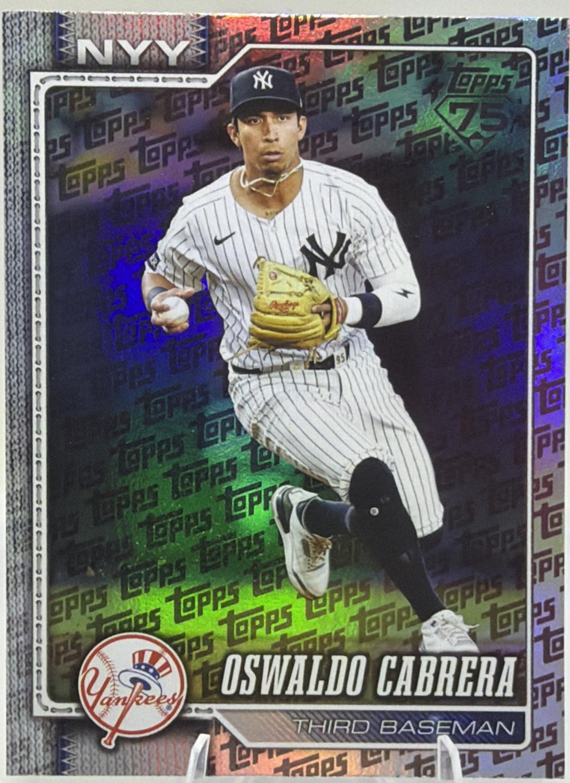 Oswaldo Cabrera [Topps Pattern] #490