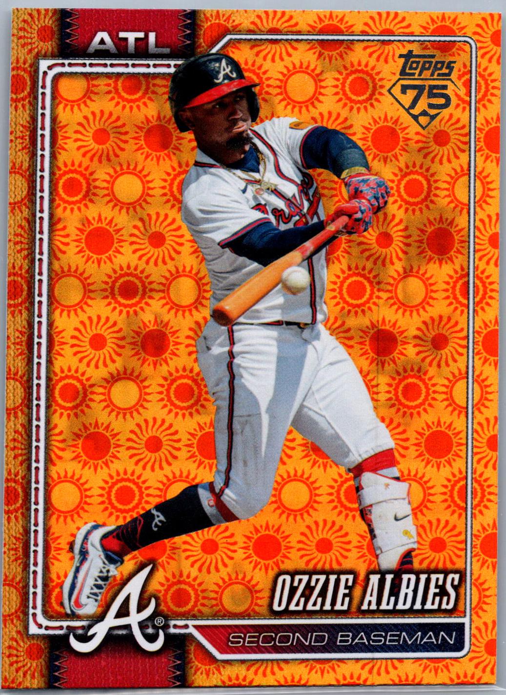 Ozzie Albies [Holiday Sunshine Variation] #568