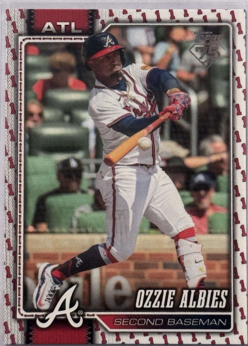 Ozzie Albies [Player Number Variation] #568