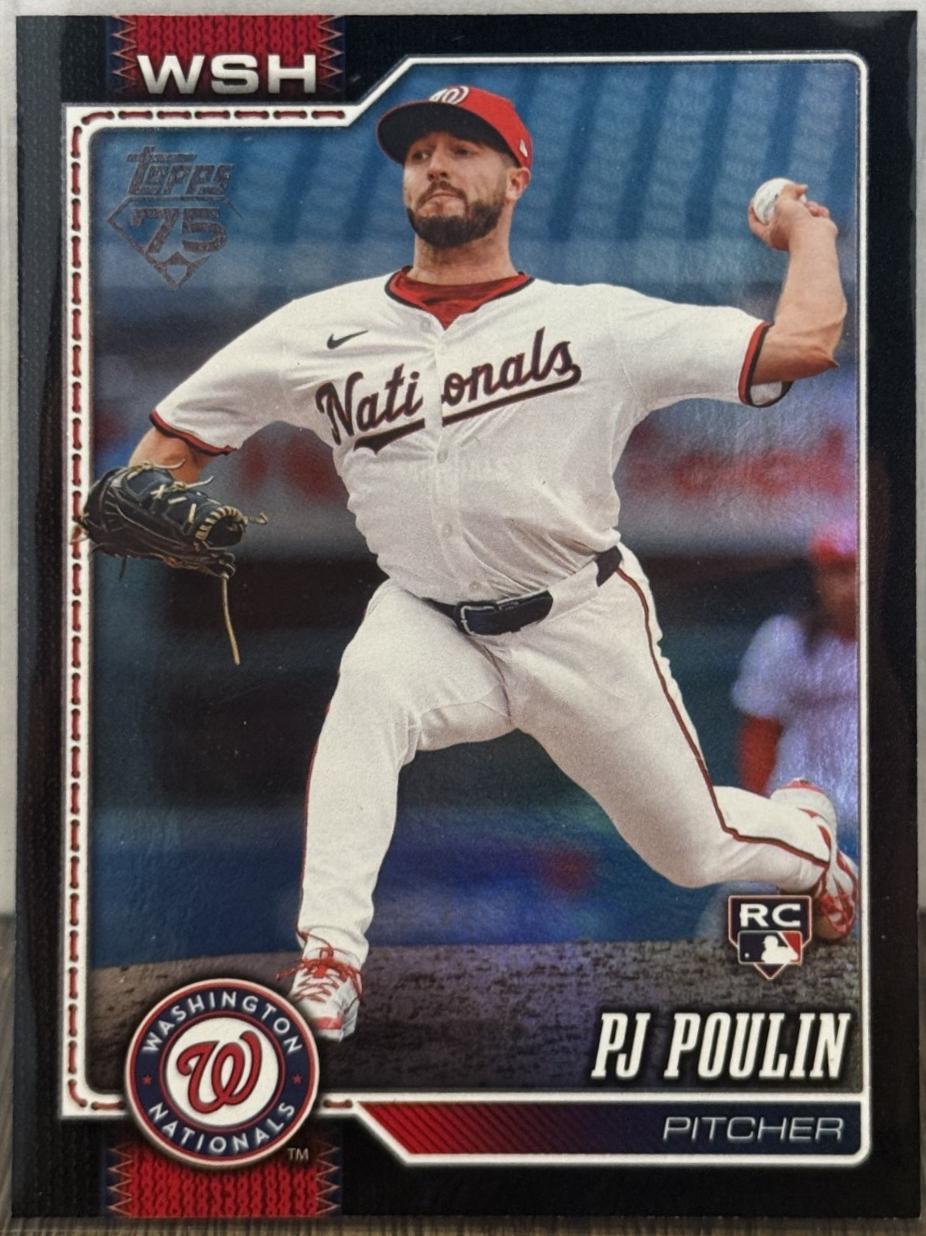 PJ Poulin [Black Rainbow Foil] #405