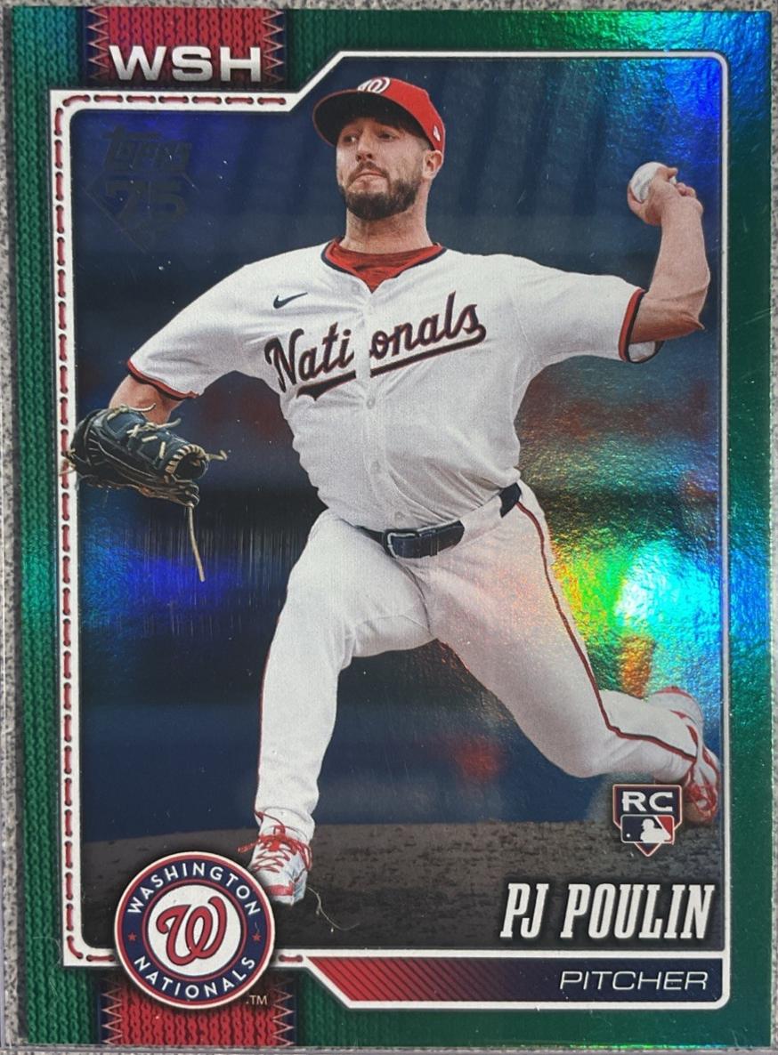 PJ Poulin [Green Rainbow Foil] #405