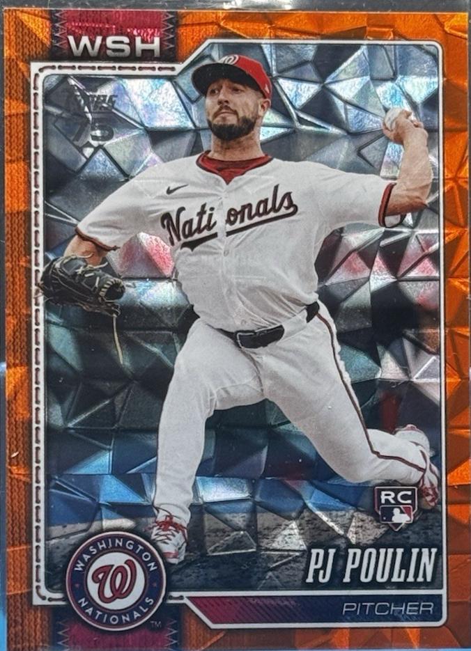 PJ Poulin [Orange Diamante Foil] #405
