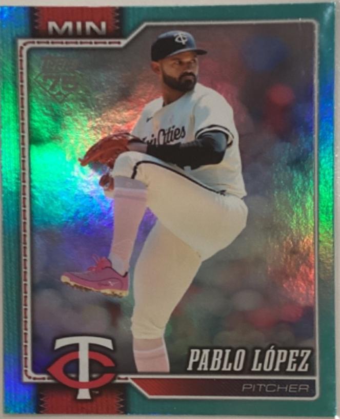 Pablo Lopez [Holo Foil Aqua] #509