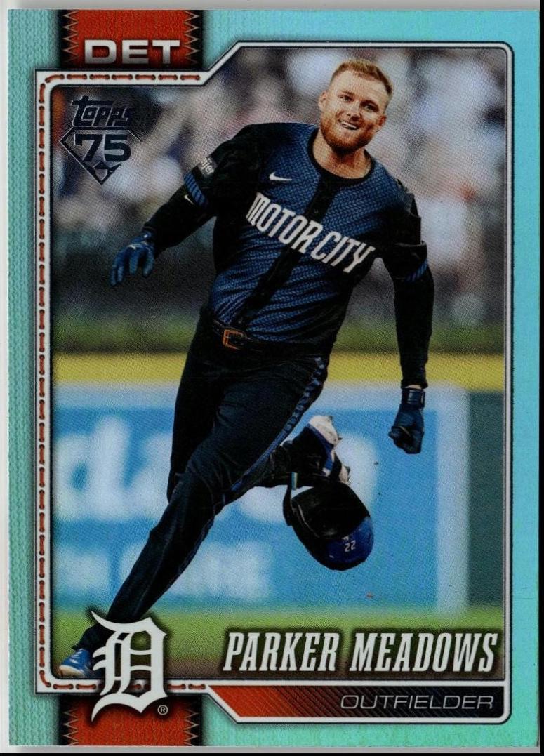 Parker Meadows [Aqua Rainbow Foil] #404