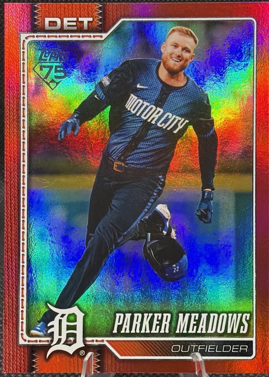 Parker Meadows [Red Diamante Foil] #404