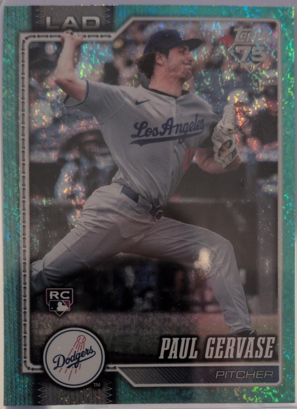 Paul Gervase [Holo Foil Aqua] #611