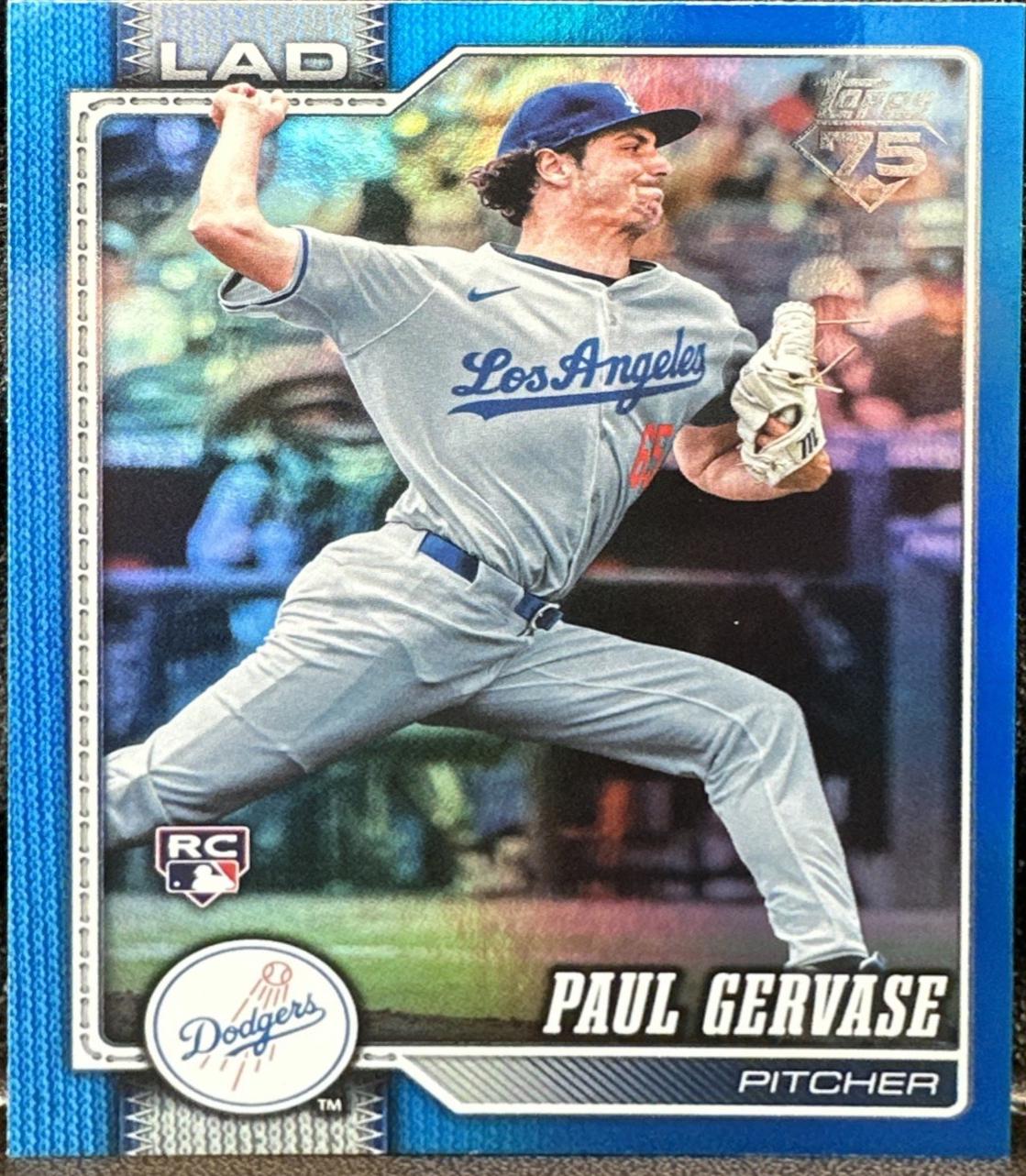 Paul Gervase [Holo Foil Blue] #611